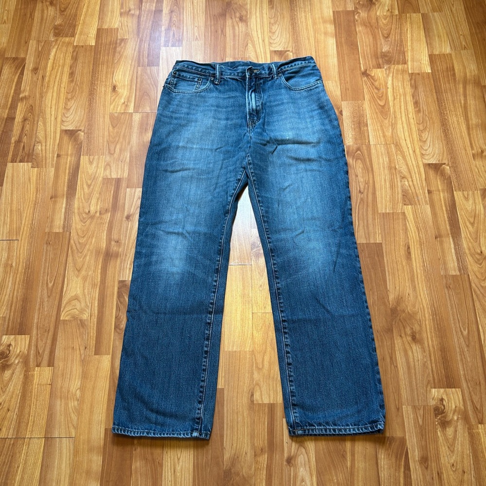 Gap Vintage Inspired Mens Standard Jeans 32x32 Blue Denim Straight Leg